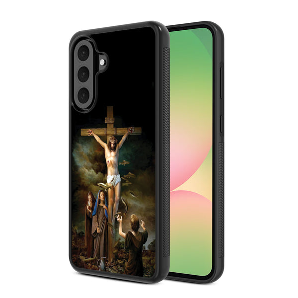 MyBat Design Lab Series Case for Samsung Galaxy A56 5G - Jesus on the Cross - MSA565GCSLESM197-2.jpg