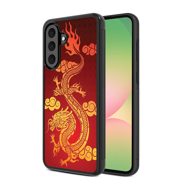 MyBat Design Lab Series Case for Samsung Galaxy A56 5G - Golden Dragon - MSA565GCSLESM213-2.jpg