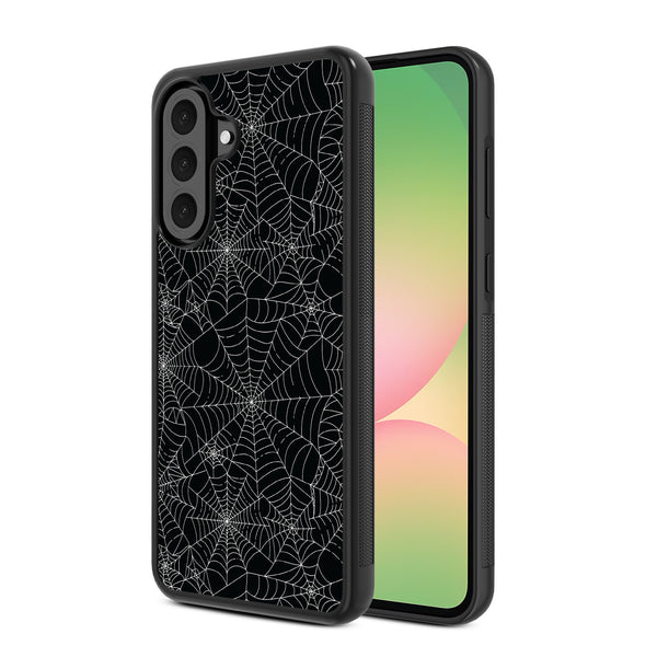 MyBat Design Lab Series Case for Samsung Galaxy A56 5G - Spider Web - MSA565GCSLESM217-2.jpg