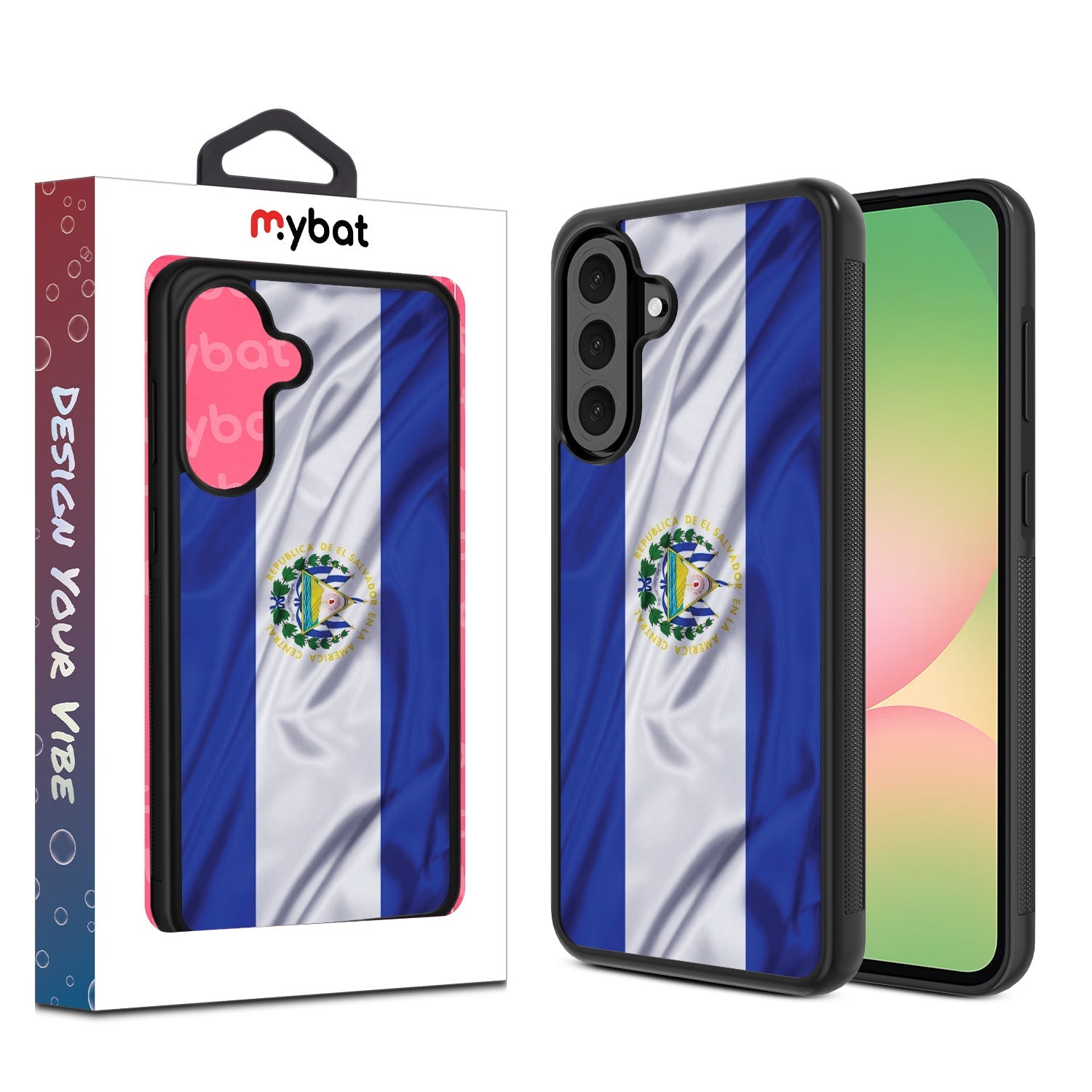 MyBat Design Lab Series Case for Samsung Galaxy A56 5G - El Salvador Flag