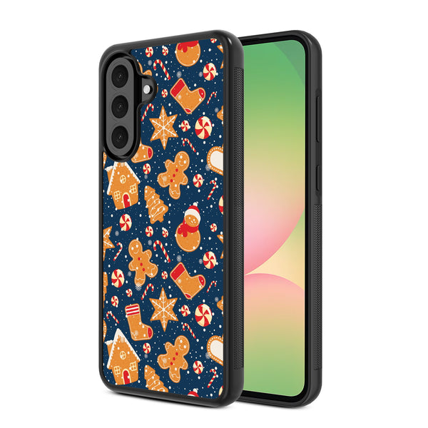 MyBat Design Lab Series Case for Samsung Galaxy A56 5G - Gingerbread Cookies - MSA565GCSLESM273-2.jpg