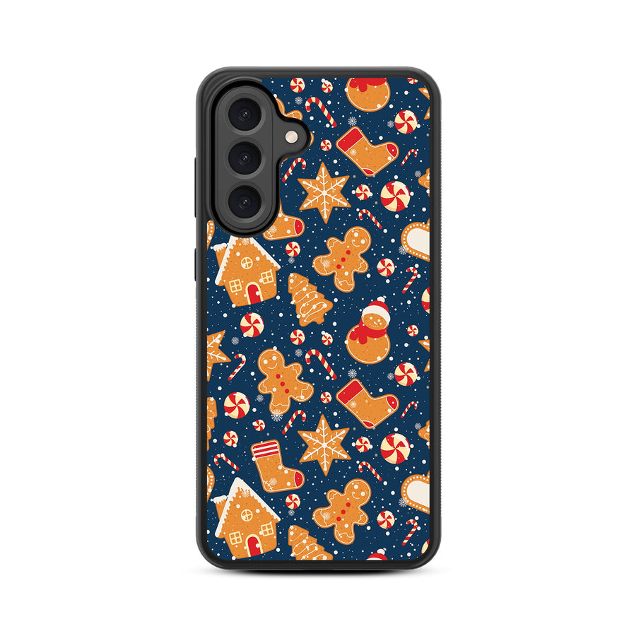 MyBat Design Lab Series Case for Samsung Galaxy A56 5G - Gingerbread Cookies - MSA565GCSLESM273-3.jpg