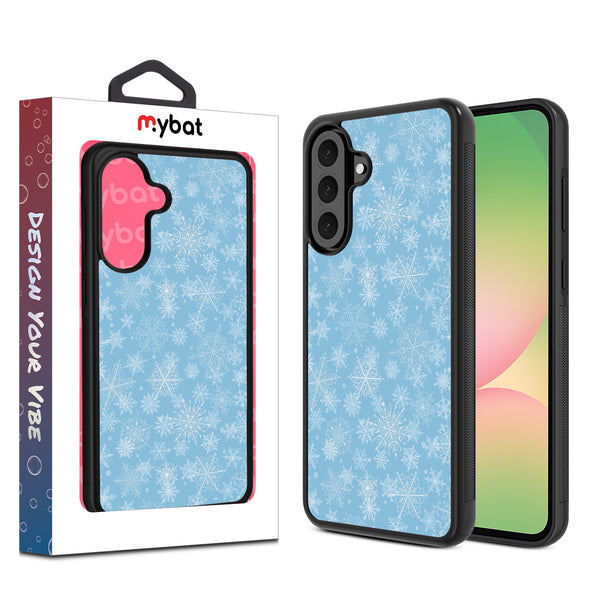 MyBat Design Lab Series Case for Samsung Galaxy A56 5G - Blue Snowflakes - MSA565GCSLESM283-1.jpg