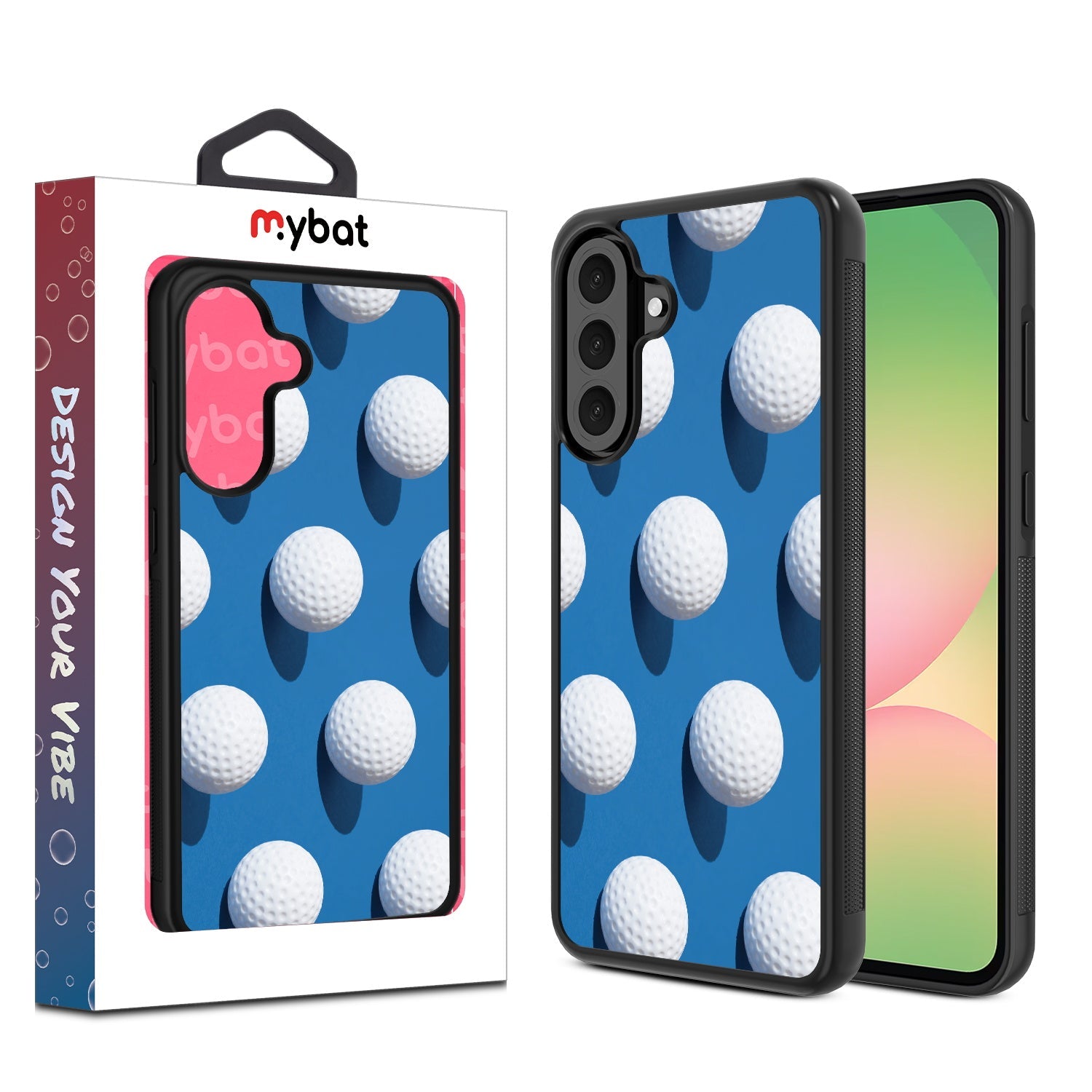 MyBat Design Lab Series Case for Samsung Galaxy A56 5G - Golf Ball Roll