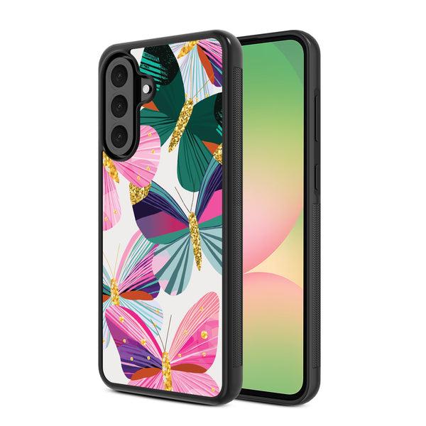 MyBat Design Lab Series Case for Samsung Galaxy A56 5G - Bright Flutter - MSA565GCSLESM489-2.jpg