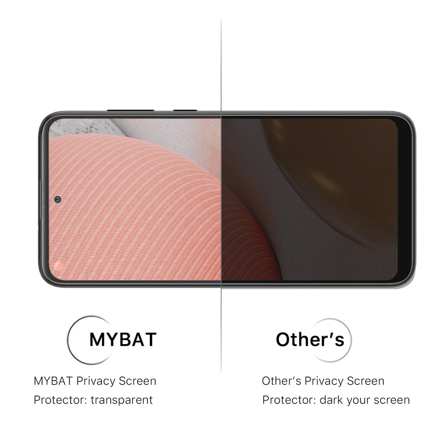 MyBat Privacy Tempered Glass Screen Protector (2.5D) for Samsung Galaxy A72 5G - Clear - MSA725GSC67-4.jpg