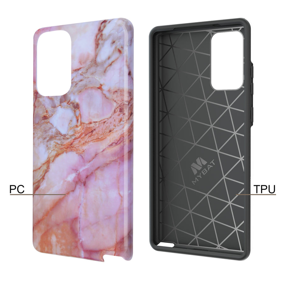 MyBat Fuse Series Case for Samsung Galaxy Note 20 - Pink Marble - MSGN20CSD5FM004-3.jpg