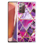 MyBat Fusion Protector Cover for Samsung Galaxy Note 20 - Electroplated Purple Marbling - MSGN20CSFSSM323-2.jpg
