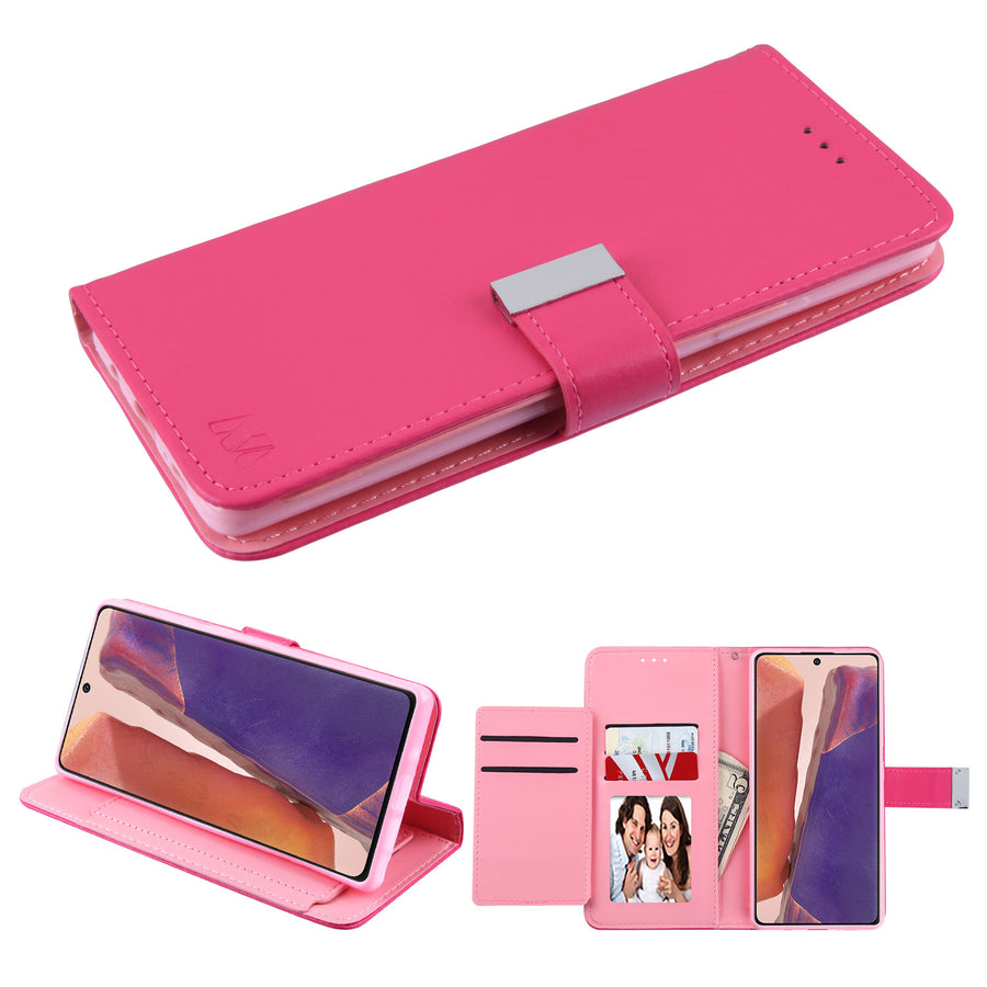 MyBat MyJacket Wallet Xtra Series for Samsung Galaxy Note 20 - Hot Pink / Pink - MSGN20PCMJG033-2.jpg