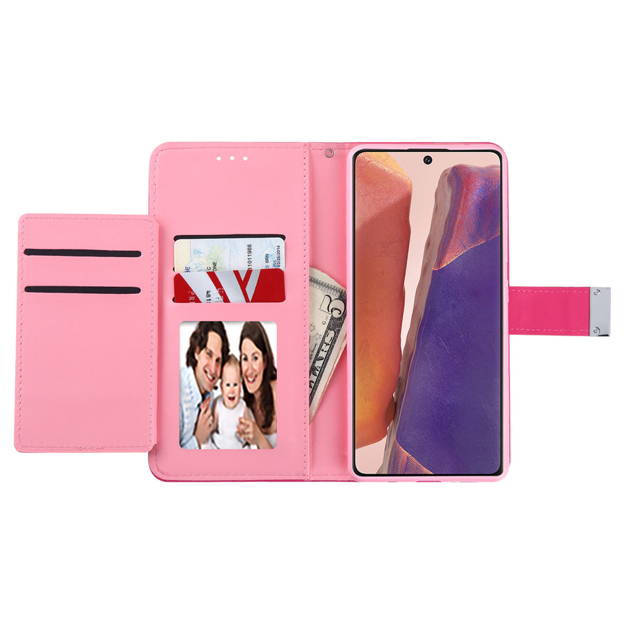 MyBat MyJacket Wallet Xtra Series for Samsung Galaxy Note 20 - Hot Pink / Pink - MSGN20PCMJG033-3.jpg