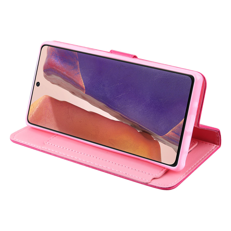 MyBat MyJacket Wallet Xtra Series for Samsung Galaxy Note 20 - Hot Pink / Pink - MSGN20PCMJG033-4.jpg