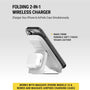 Scosche MagicMount™ Travel Folding 2-in-1 MagSafe Compatible Wireless Charger - White / Silver - MSQFG2N1WT-SP-2.jpg