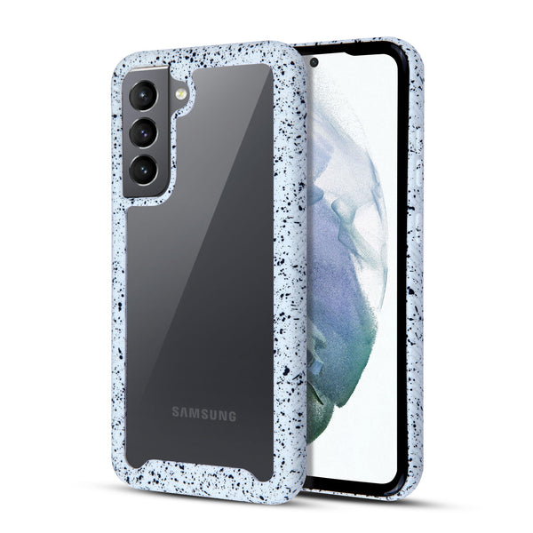 MyBat Splash Hybrid Case for Samsung Galaxy S21 Fan Edition - Highly Transparent Clear / White - MSS21FECSFSSS262-2.jpg