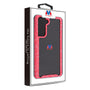 MyBat Splash Hybrid Case for Samsung Galaxy S21 Fan Edition - Highly Transparent Clear / Red - MSS21FECSFSSS263-3.jpg