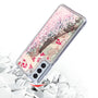 MyBat Quicksand Glitter Hybrid Protector Cover for Samsung Galaxy S21 Plus - Eiffel Tower & Pink Hearts - MSS21PCSGTMM014-5.jpg