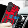 MyBat Sturdy Hybrid Protector Cover (with Stand) for Samsung Galaxy S22 Plus - Red / Black - MSS22PCSFSSS003-9.jpg