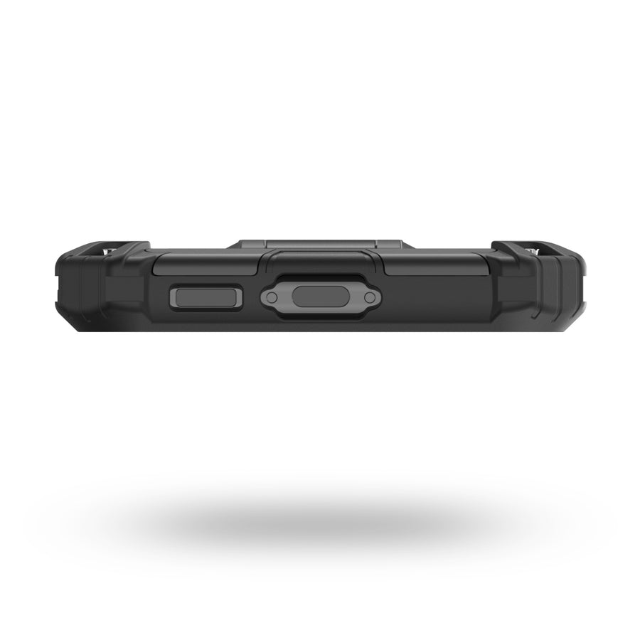 MyBat Sturdy Hybrid Protector Cover (with Stand) for Samsung Galaxy S23 Plus - Black / Black - MSS23PCSFSSS001-6.jpg