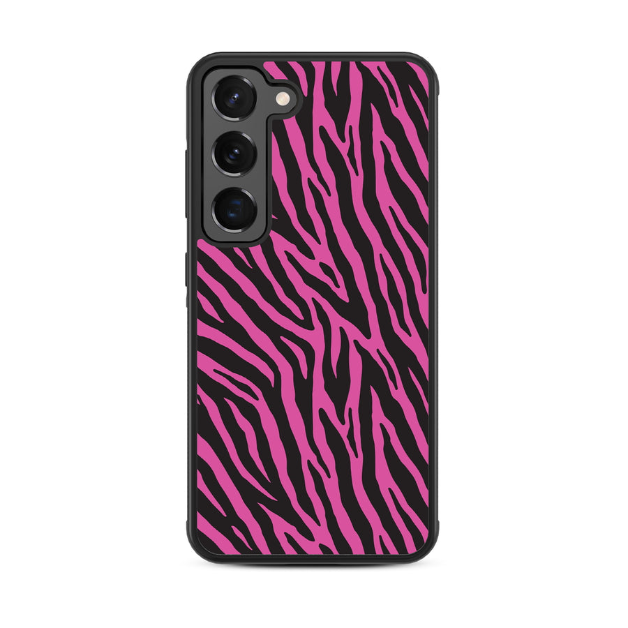 MyBat Design Lab Series Case for Samsung Galaxy S24 - Pink Zebra Print - MSS24CSLESM010-3.jpg
