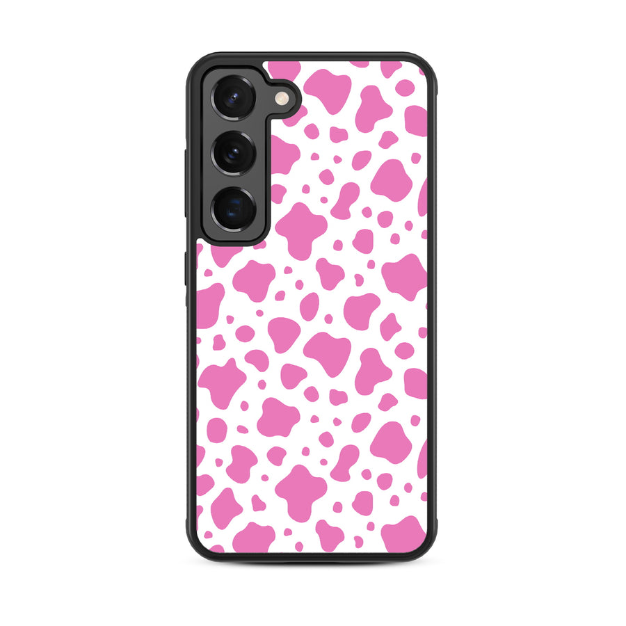 MyBat Design Lab Series Case for Samsung Galaxy S24 - Pink Cow Print - MSS24CSLESM015-3.jpg