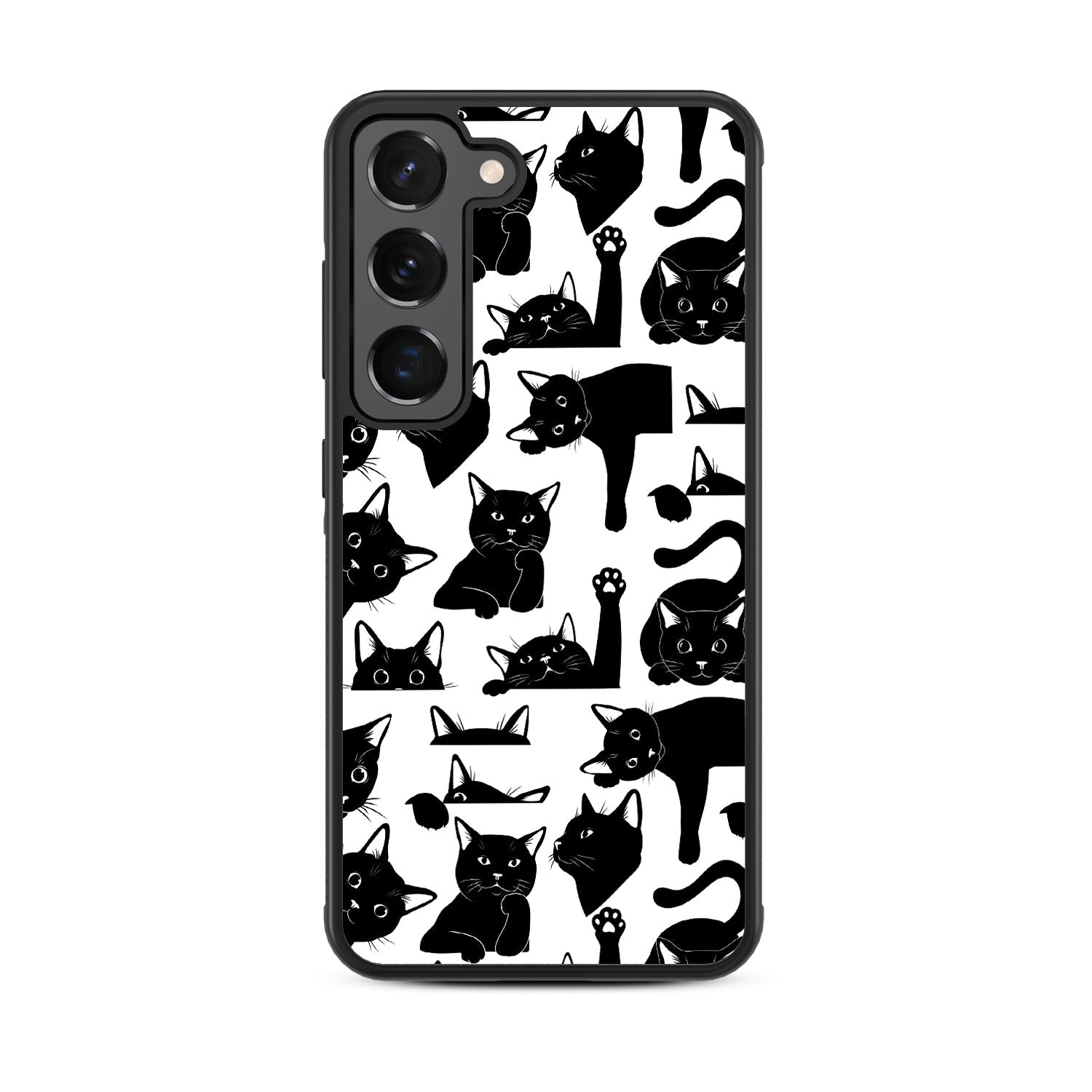 MyBat Design Lab Series Case for Samsung Galaxy S24 - Black Cats