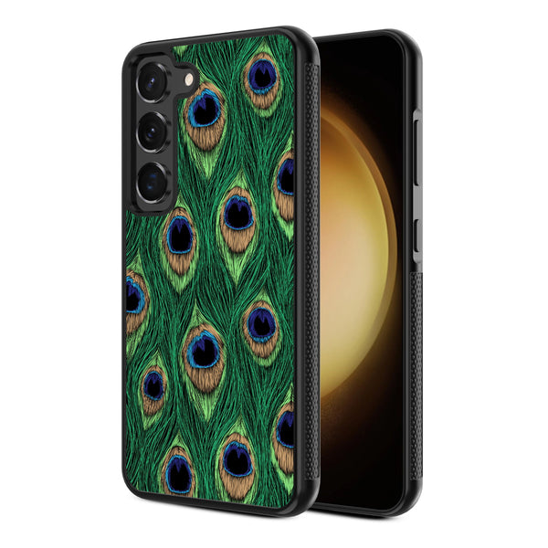 MyBat Design Lab Series Case for Samsung Galaxy S24 - Peacock Feathers - MSS24CSLESM018-2.jpg