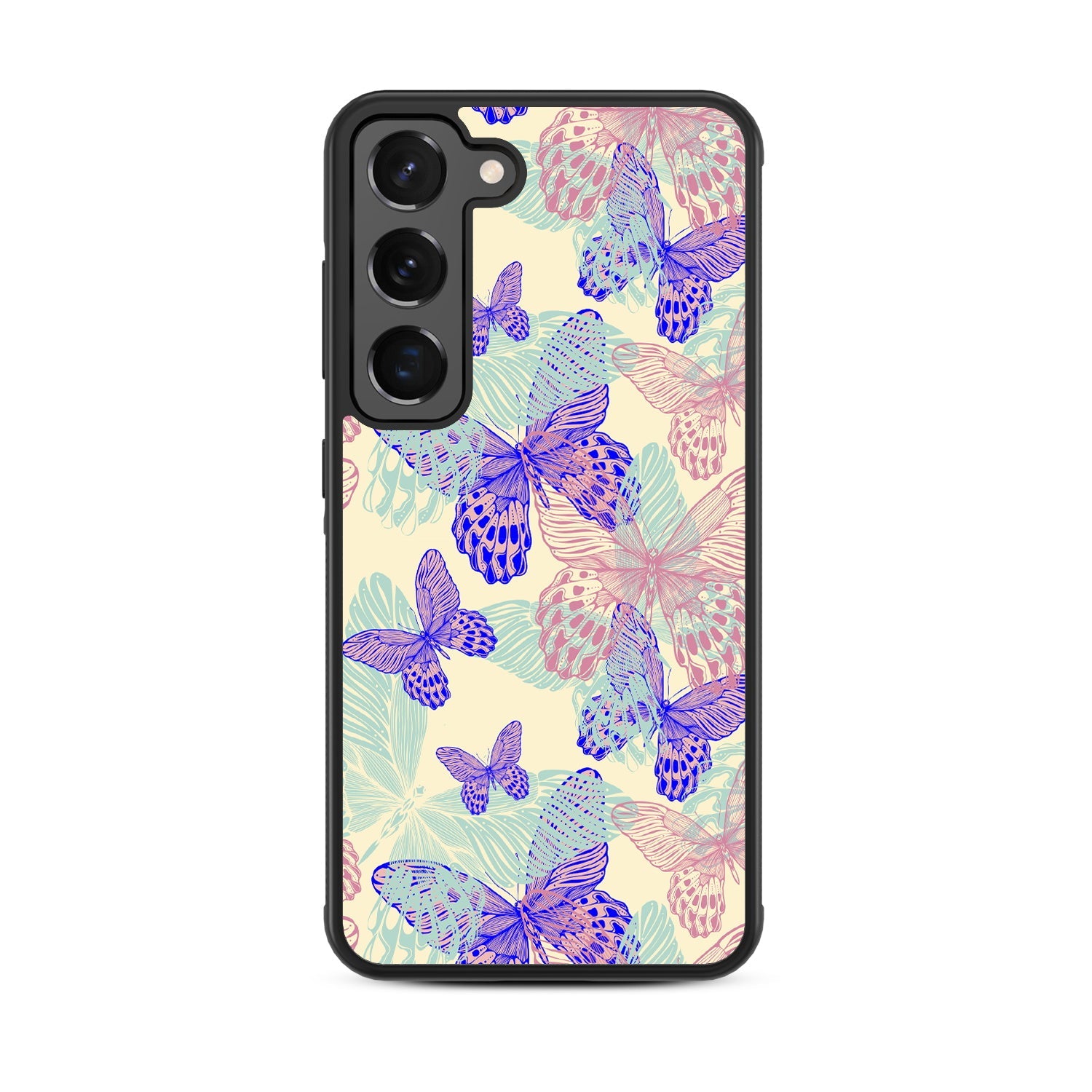 MyBat Design Lab Series Case for Samsung Galaxy S24 - Butterflies