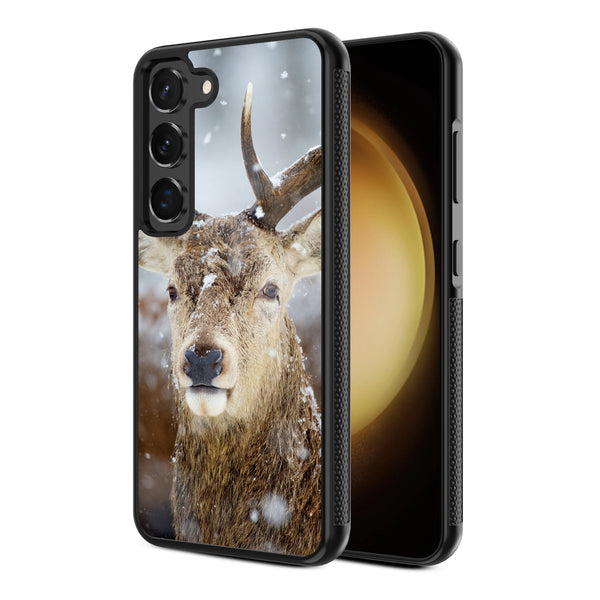 MyBat Design Lab Series Case for Samsung Galaxy S24 - Deer in Winter - MSS24CSLESM024-2.jpg