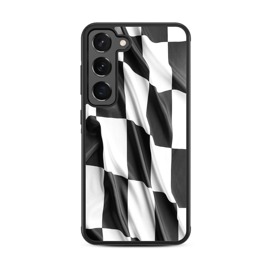 MyBat Design Lab Series Case for Samsung Galaxy S24 - Racing Flag