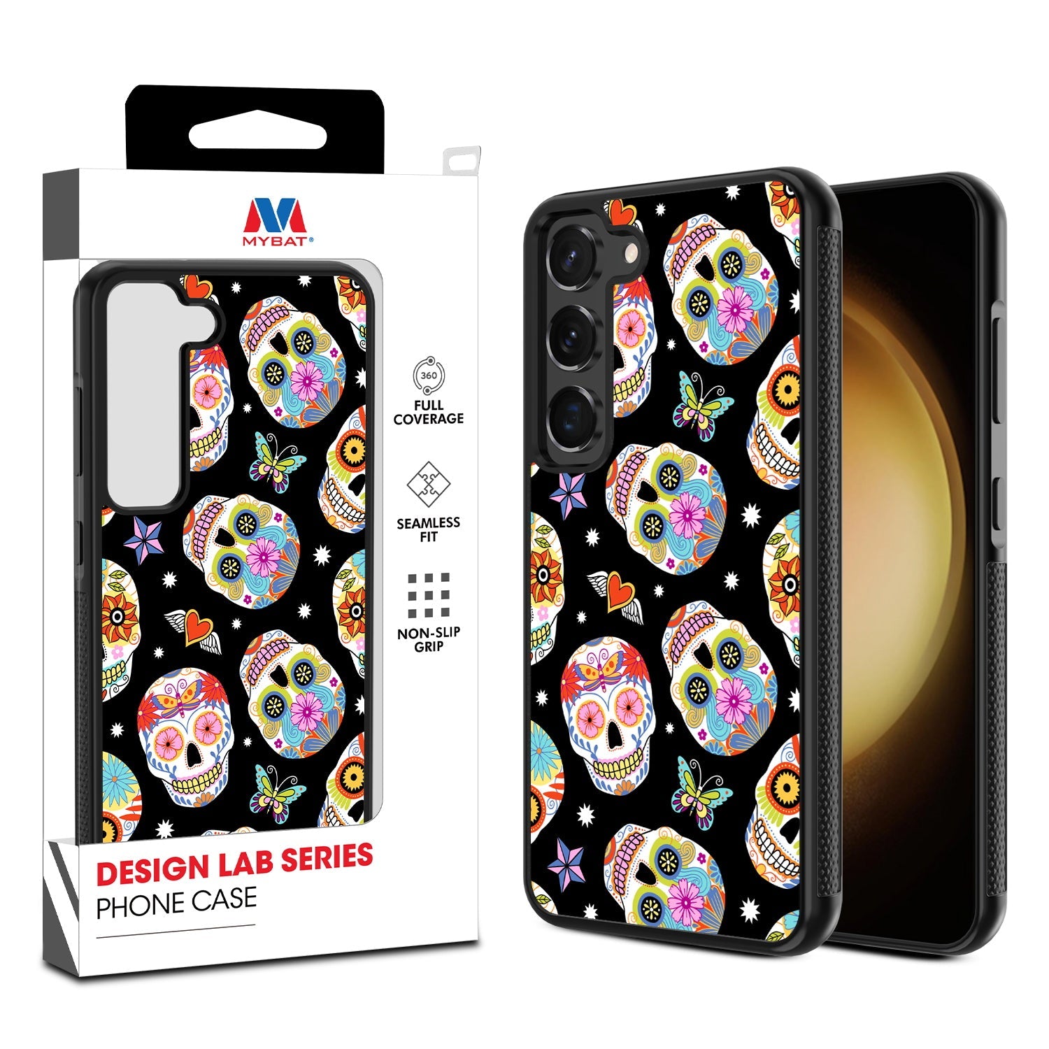 MyBat Design Lab Series Case for Samsung Galaxy S24 - Day of the Dead