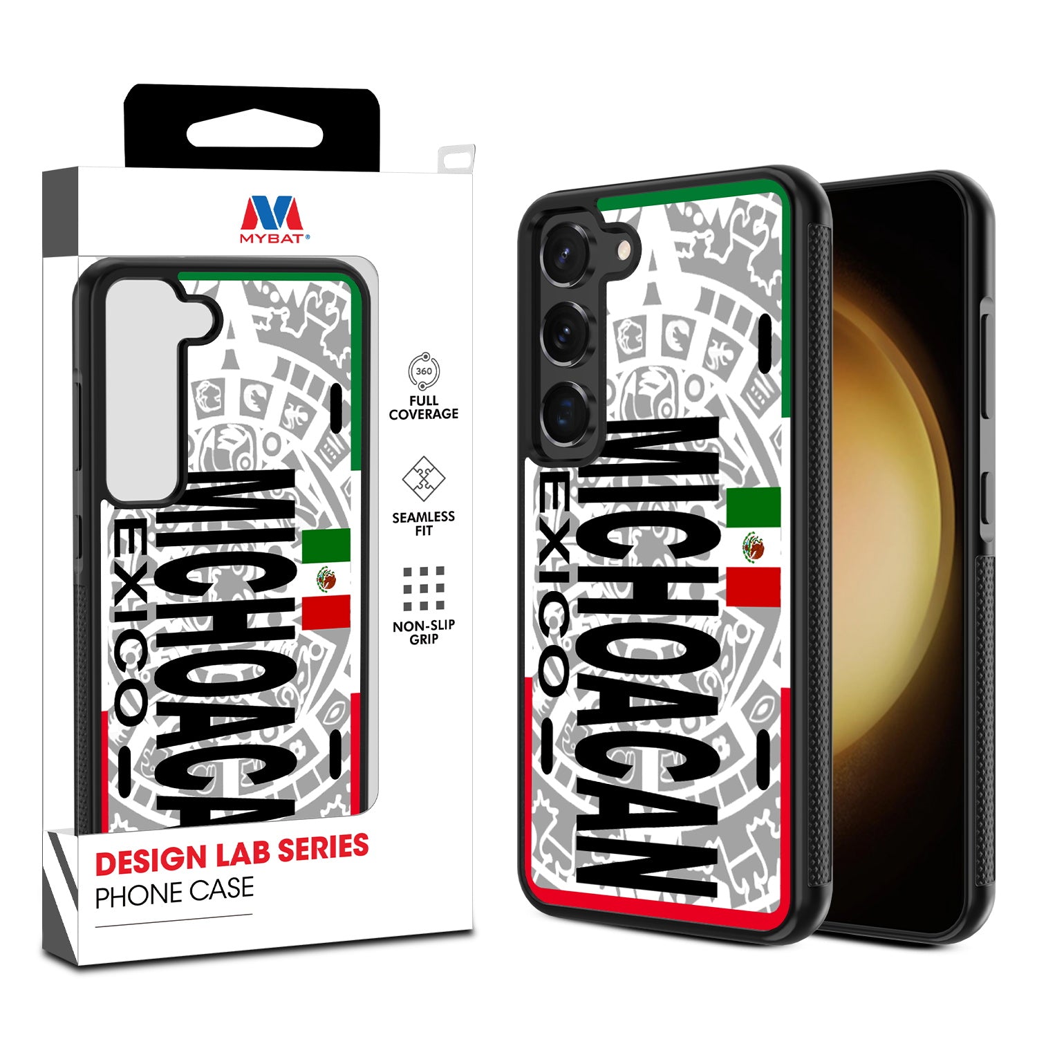 MyBat Design Lab Series Case for Samsung Galaxy S24 - Michoacan Azteca