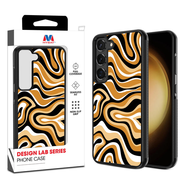 MyBat Design Lab Series Case for Samsung Galaxy S24 - Groovy Golden Swirls - MSS24CSLESM093-1.jpg
