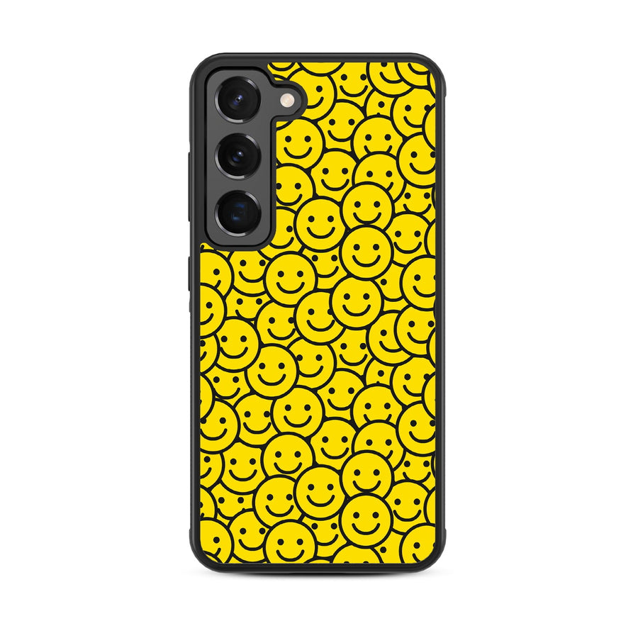 MyBat Design Lab Series Case for Samsung Galaxy S24 - Smiley Faces