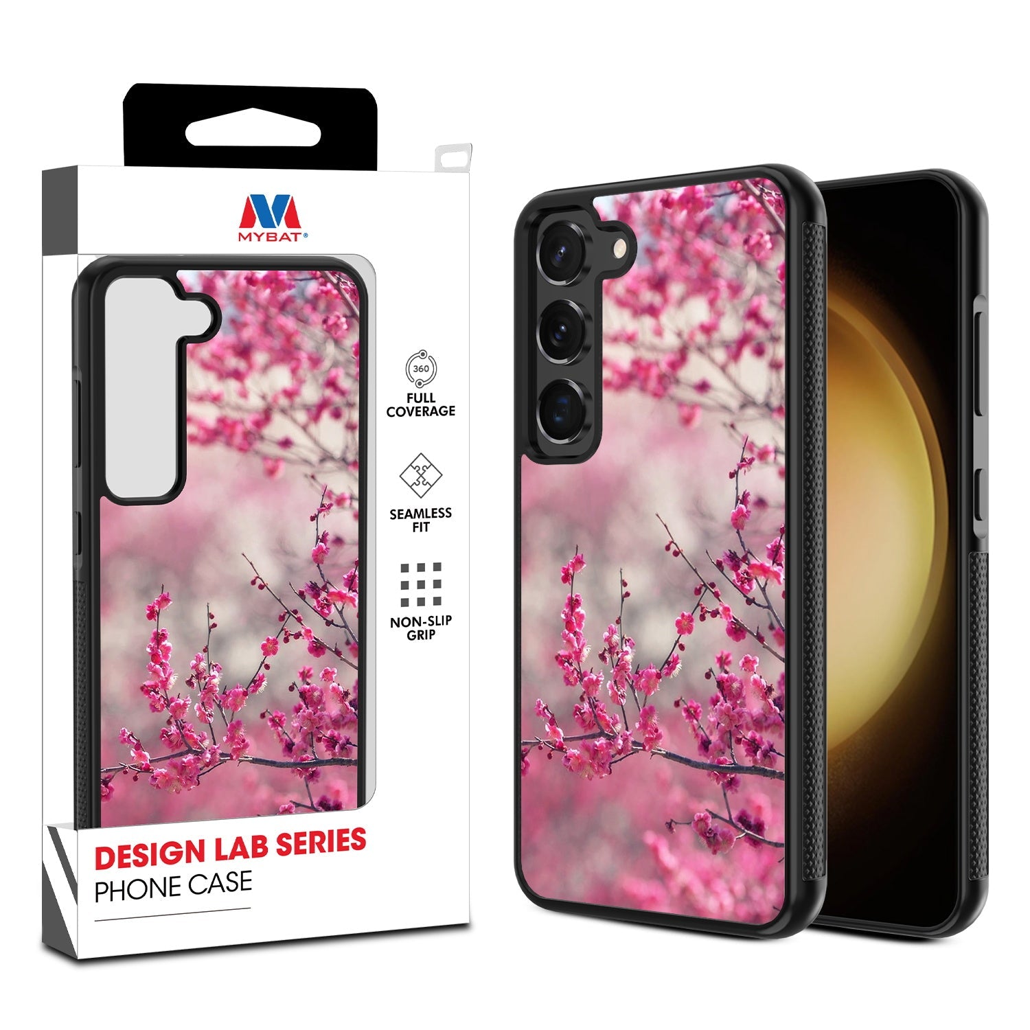 MyBat Design Lab Series Case for Samsung Galaxy S24 - Sakura Blooms