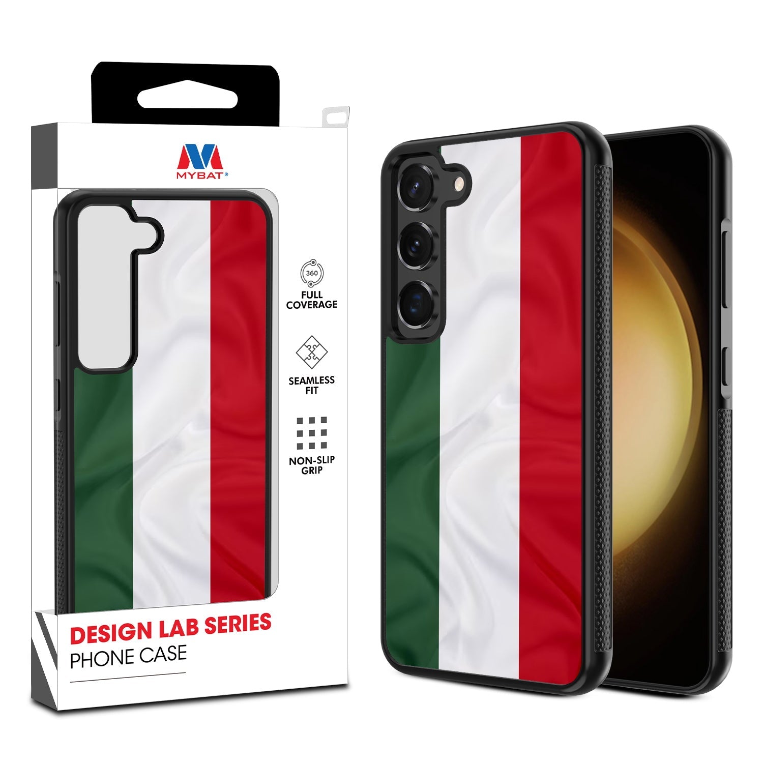 MyBat Design Lab Series Case for Samsung Galaxy S24 - Hungary Flag