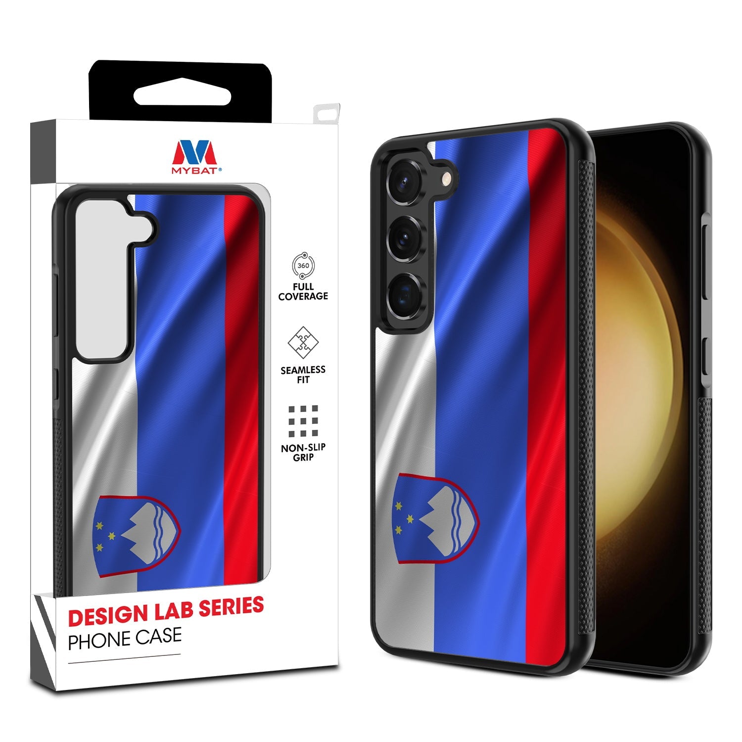 MyBat Design Lab Series Case for Samsung Galaxy S24 - Slovenia Flag