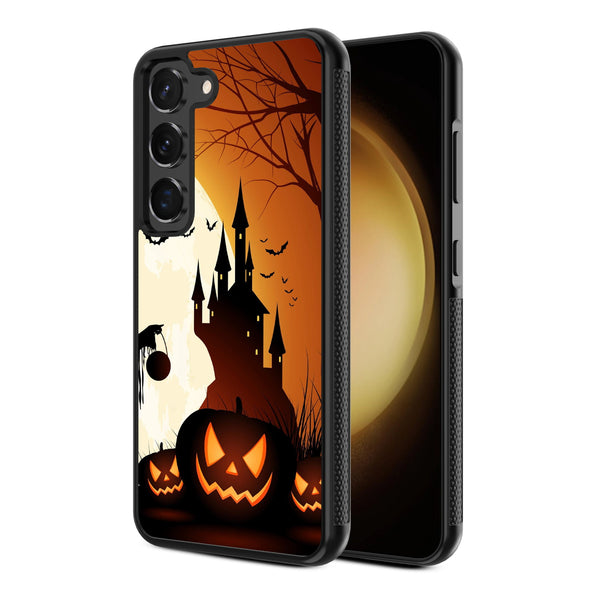MyBat Design Lab Series Case for Samsung Galaxy S24 - Spooky Pumpkin Patch - MSS24CSLESM163-2.jpg