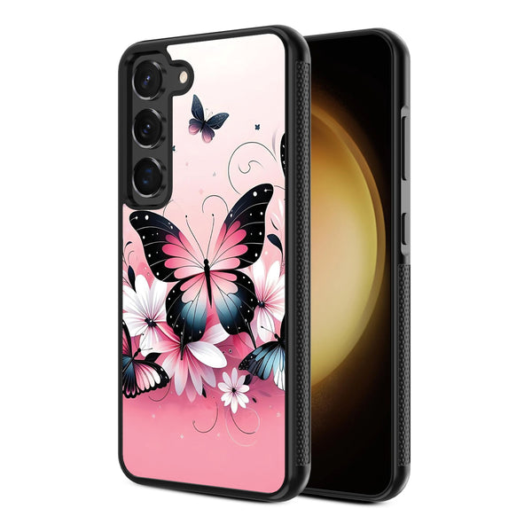 MyBat Design Lab Series Case for Samsung Galaxy S24 - Butterfly Bouquet - MSS24CSLESM184-2.jpg