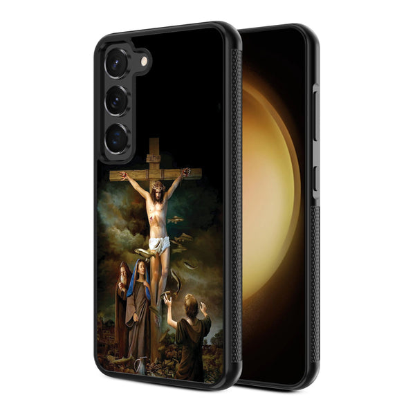 MyBat Design Lab Series Case for Samsung Galaxy S24 - Jesus on the Cross - MSS24CSLESM197-2.jpg