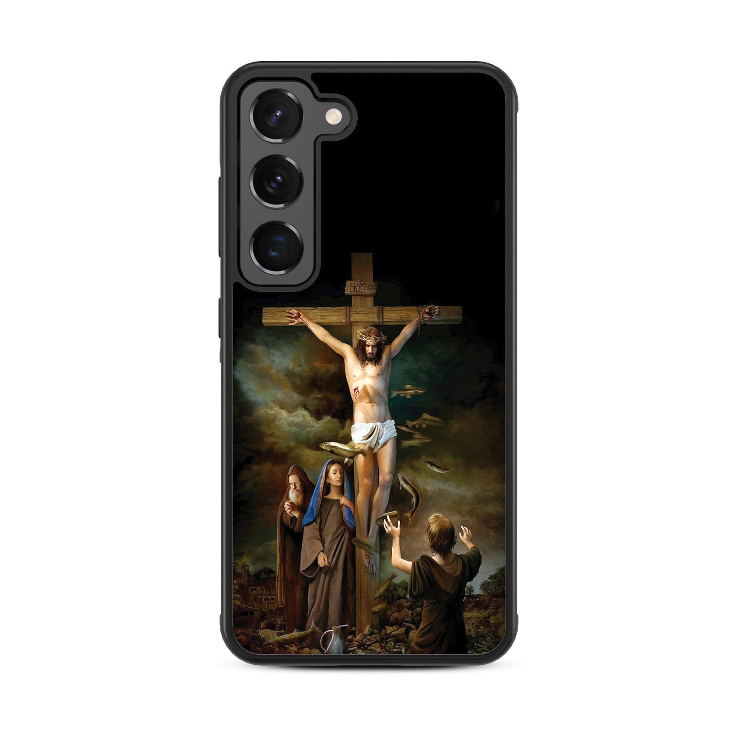 MyBat Design Lab Series Case for Samsung Galaxy S24 - Jesus on the Cross