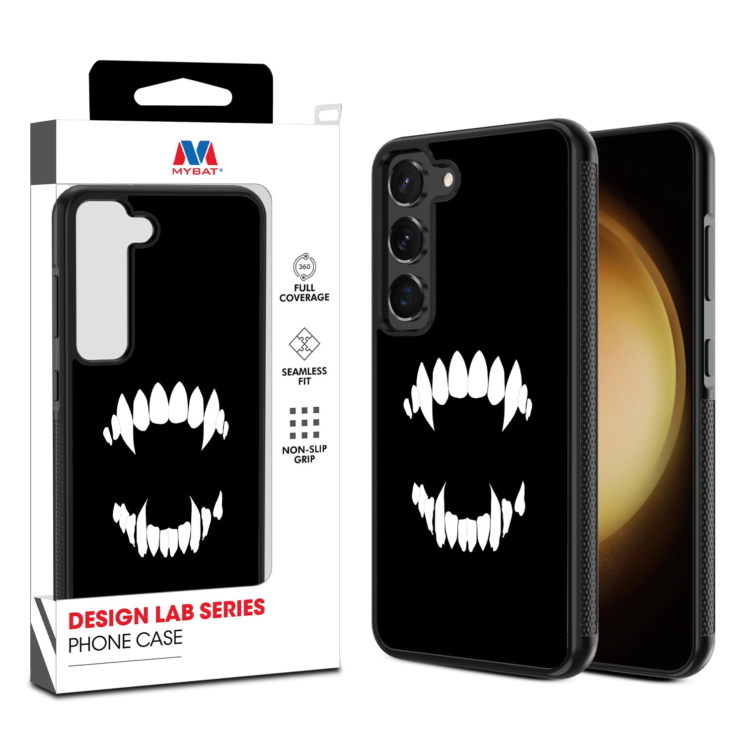 MyBat Design Lab Series Case for Samsung Galaxy S24 - Vampire Fangs