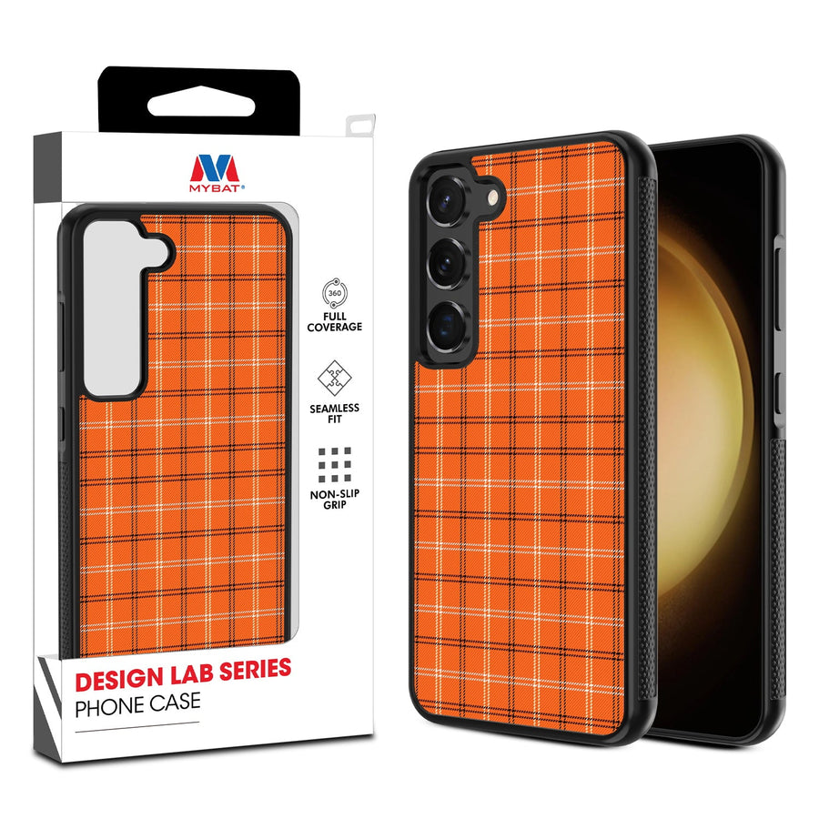 MyBat Design Lab Series Case for Samsung Galaxy S24 - Pumpkin Plaid