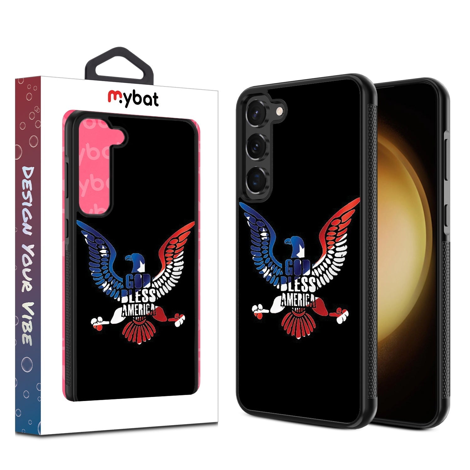 MyBat Design Lab Series Case for Samsung Galaxy S24 - God Bless America