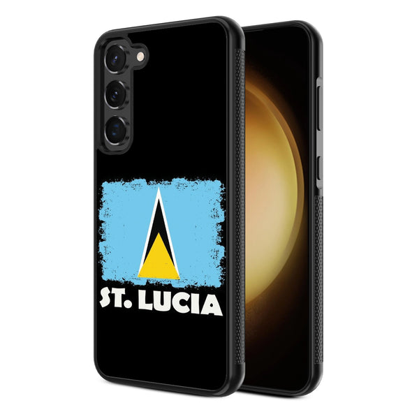 MyBat Design Lab Series Case for Samsung Galaxy S24 - St. Lucia Flag - MSS24CSLESM262-2.jpg