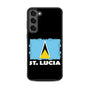 MyBat Design Lab Series Case for Samsung Galaxy S24 - St. Lucia Flag