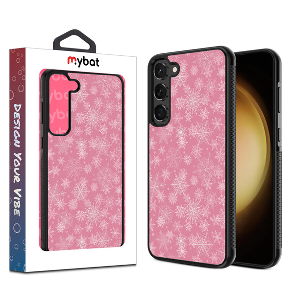 MyBat Design Lab Series Case for Samsung Galaxy S24 - Pink Snowflakes - MSS24CSLESM282-1.jpg