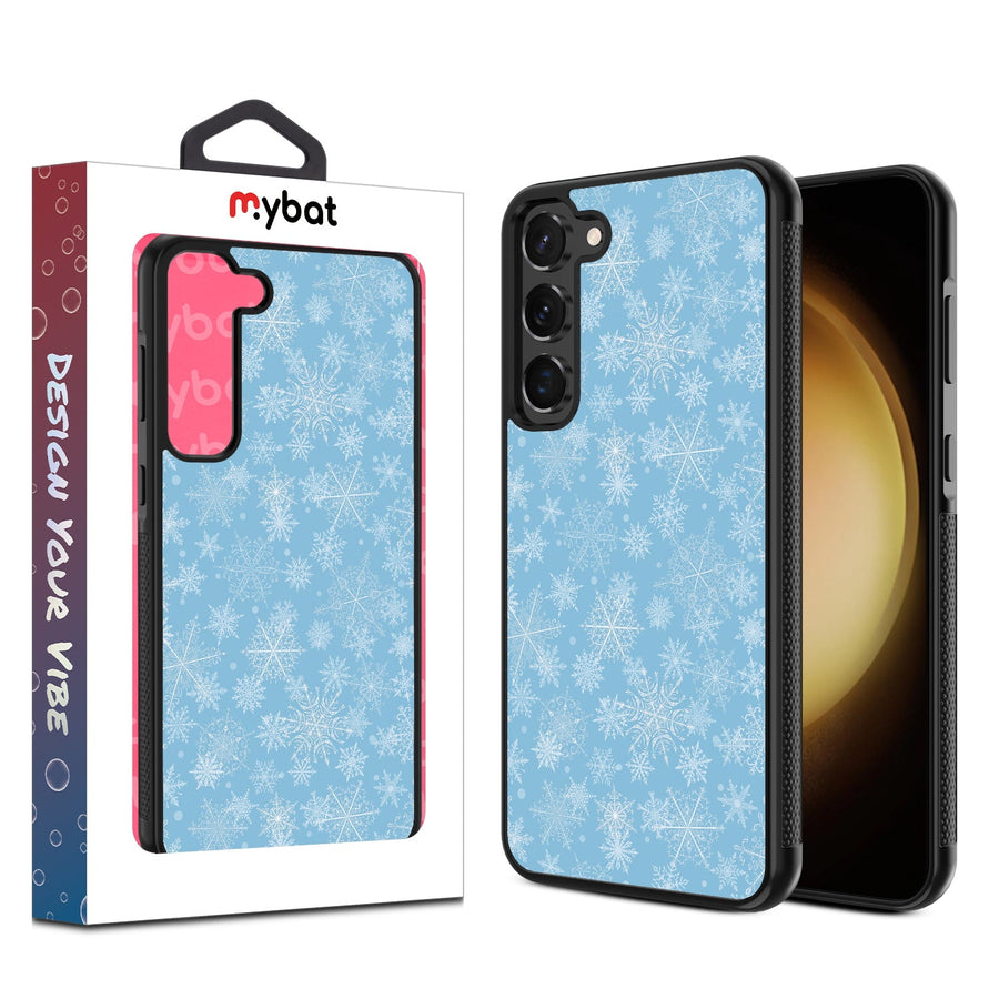 MyBat Design Lab Series Case for Samsung Galaxy S24 - Blue Snowflakes