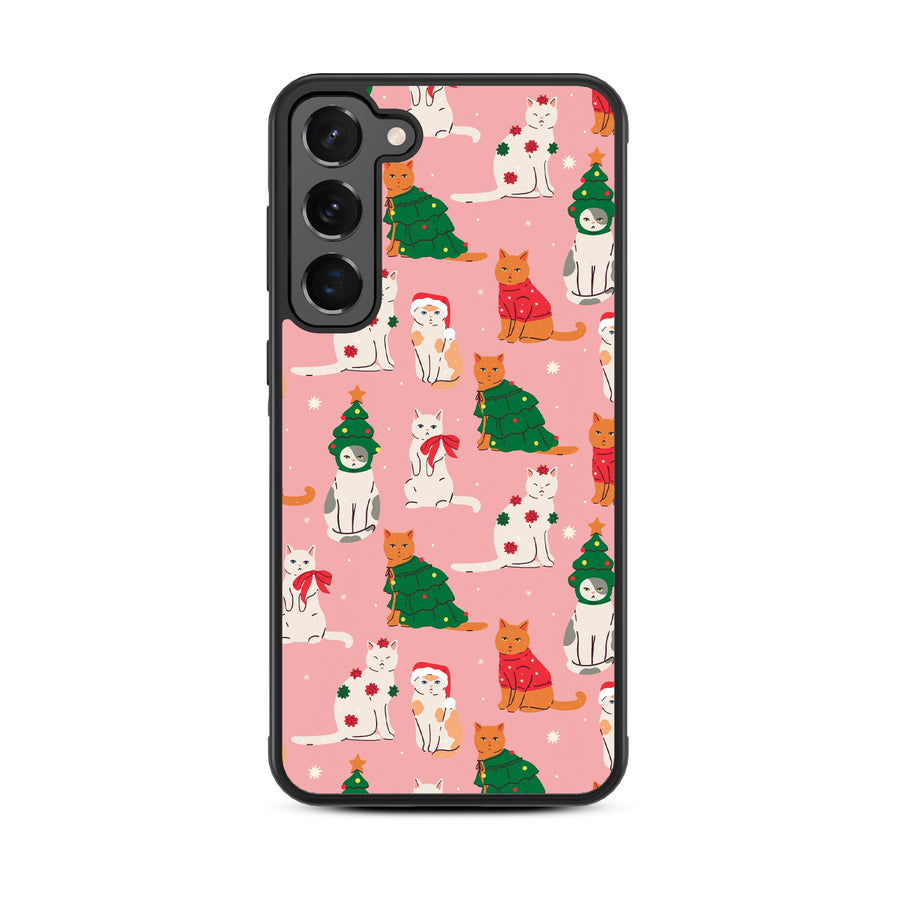 MyBat Design Lab Series Case for Samsung Galaxy S24 - Meowy Christmas - MSS24CSLESM286-3.jpg