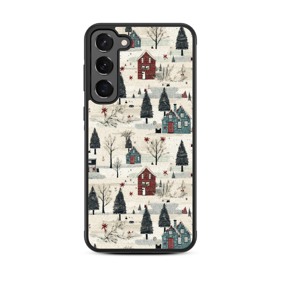 MyBat Design Lab Series Case for Samsung Galaxy S24 - Charming Cottages