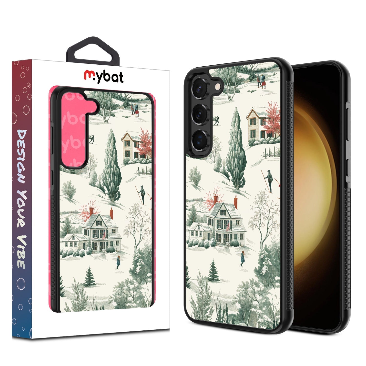 MyBat Design Lab Series Case for Samsung Galaxy S24 - Ski Lodge