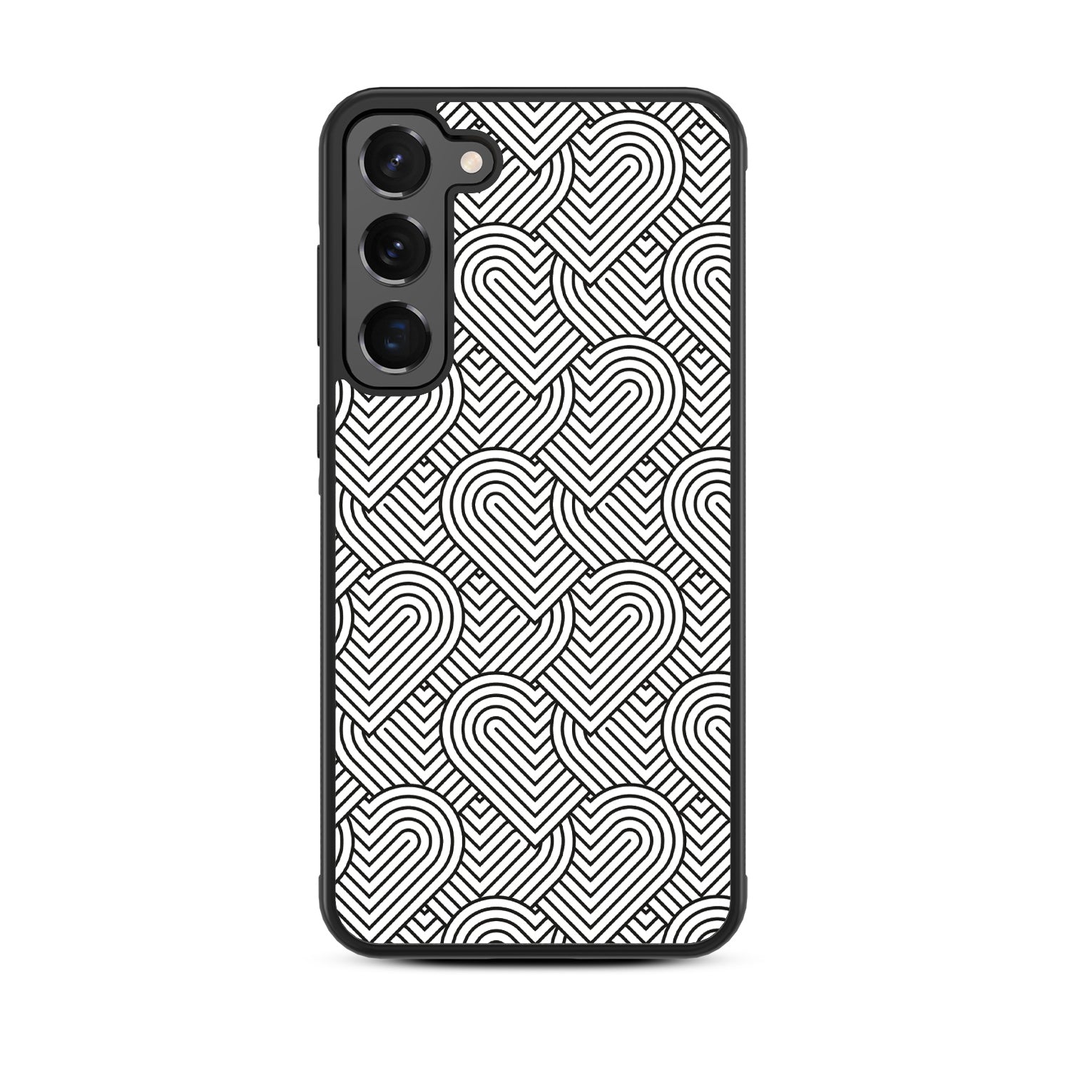 MyBat Design Lab Series Case for Samsung Galaxy S24 - Hearts Aligned